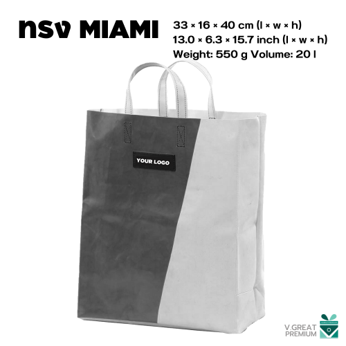 กระเป๋าผ้าใบ miami